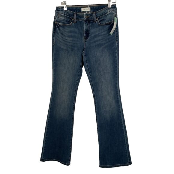 Stitch Fix Lila Ryan August Bootcut Jeans Womens Size 28 Medium Wash Stretch NTW - Picture 1 of 8